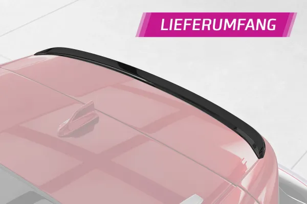 CSR Heckspoiler | Heckflügel mit ABE für MG HS / EHS HF059-G Glossy schwarz Hochglanz (keine Lackierung erforderlich)