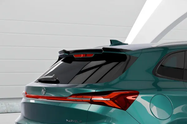 CSR Heckspoiler | Heckflügel mit ABE für MG Marvel R HF254-C Carbon Look Hochglanz (keine Lackierung erforderlich)