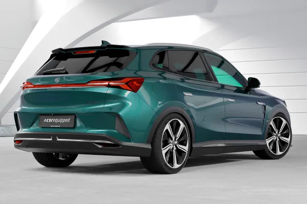 CSR Heckspoiler | Heckflügel mit ABE für MG Marvel R HF254-C Carbon Look Hochglanz (keine Lackierung erforderlich)