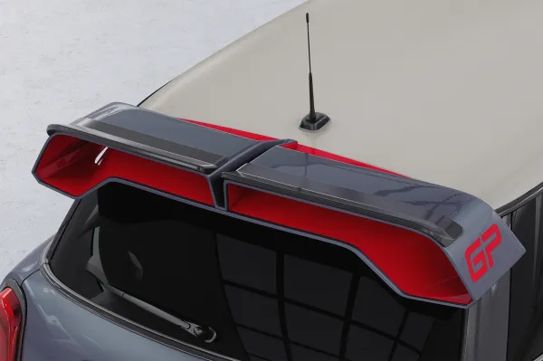 CSR Heckspoiler | Heckflügel mit ABE für Mini F56 JCW GP HF041-L Lackierung erforderlich (unlackiert roh)
