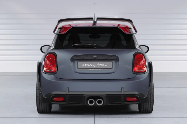 CSR Heckspoiler | Heckflügel mit ABE für Mini F56 JCW GP HF041-S strukturiert schwarz matt (keine Lackierung erforderlich)
