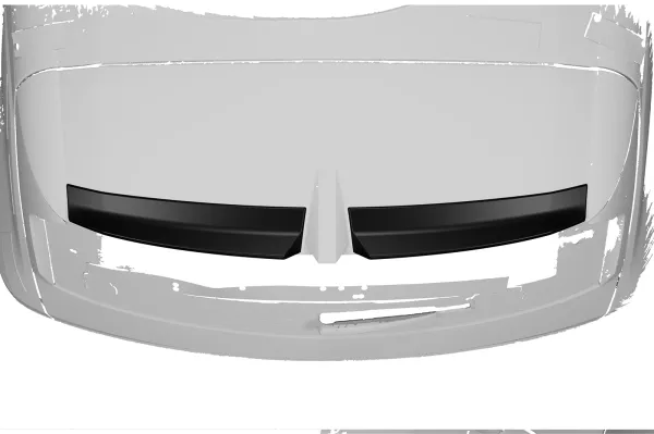 CSR Heckspoiler | Heckflügel mit ABE für Opel Grandland B HF297-S strukturiert schwarz matt (keine Lackierung erforderlich)