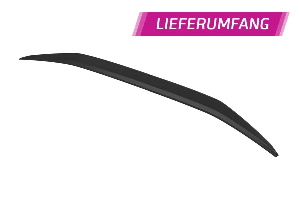 CSR Heckspoiler | Heckflügel mit ABE für Peugeot 3008 (3. Gen) / E-3008 HF282-S strukturiert schwarz matt (keine Lackierung erforderlich)