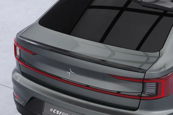 CSR Heckspoiler | Heckflügel mit ABE für Polestar 2 HF104-L Lackierung erforderlich (unlackiert roh)