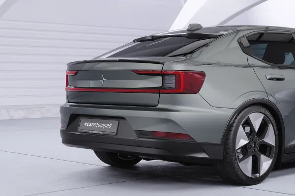 CSR Heckspoiler | Heckflügel mit ABE für Polestar 2 HF104-L Lackierung erforderlich (unlackiert roh)