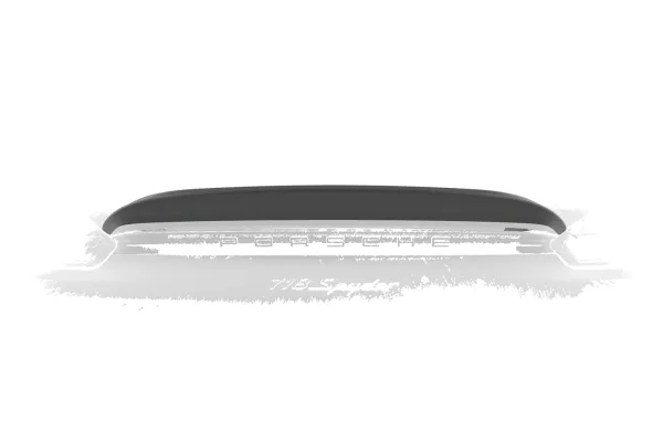 CSR Heckspoiler | Heckflügel mit ABE für Porsche 718 Spyder (Typ 982) HF941-S strukturiert schwarz matt (keine Lackierung erforderlich)