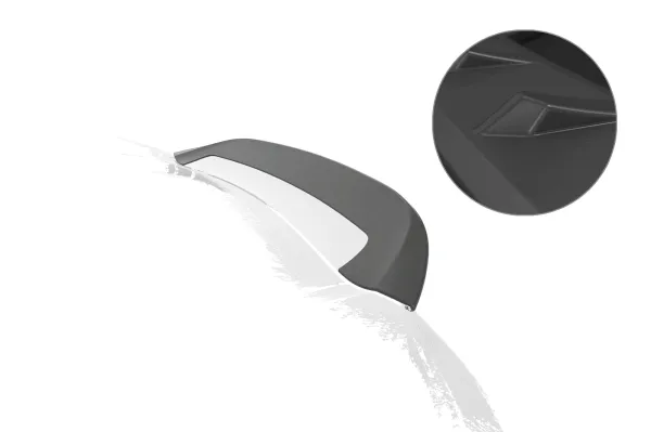 CSR Heckspoiler | Heckflügel mit ABE für Porsche 718 Spyder (Typ 982) HF941-L Lackierung erforderlich (unlackiert roh)