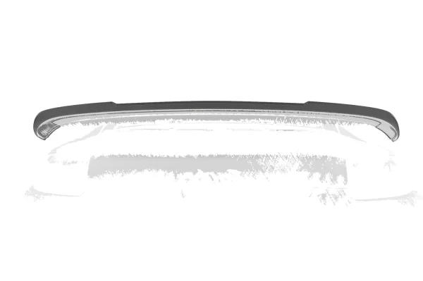 CSR Heckspoiler | Heckflügel mit ABE für Porsche 911/997 Turbo /Turbo S HF931-S strukturiert schwarz matt (keine Lackierung erforderlich)