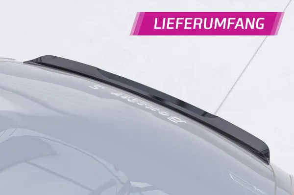 CSR Heckspoiler | Heckflügel mit ABE für Porsche Boxster 987 HF741-C Carbon Look Hochglanz (keine Lackierung erforderlich)