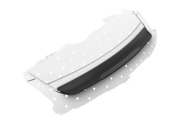 CSR Heckspoiler | Heckflügel mit ABE für Porsche Boxster 987 HF741-S strukturiert schwarz matt (keine Lackierung erforderlich)