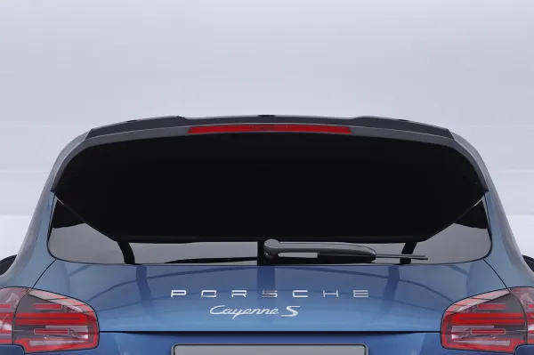 CSR Heckspoiler | Heckflügel mit ABE für Porsche Cayenne (Typ 92A) HF258-L Lackierung erforderlich (unlackiert roh)