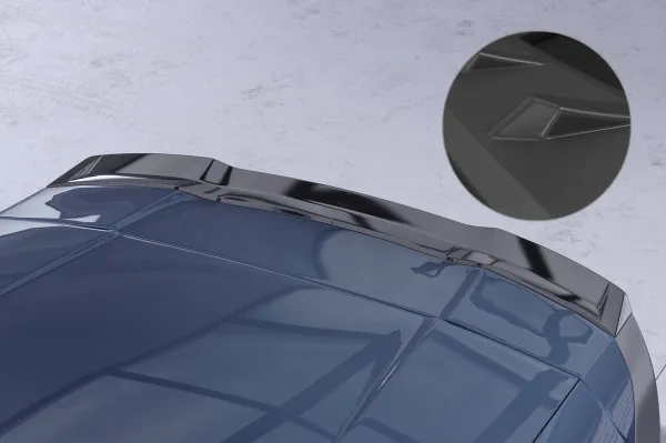 CSR Heckspoiler | Heckflügel mit ABE für Porsche Cayenne (Typ 92A) HF258-L Lackierung erforderlich (unlackiert roh)