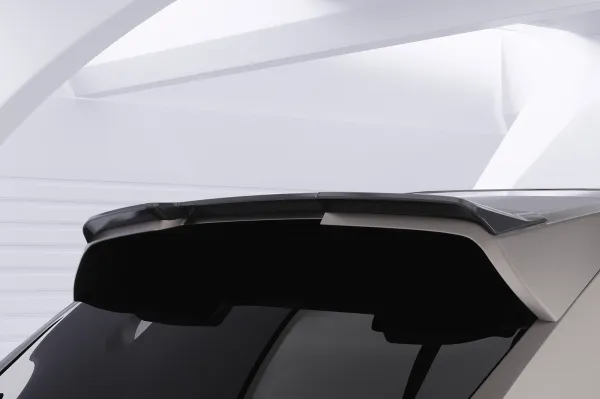 CSR Heckspoiler | Heckflügel mit ABE für Porsche Cayenne (Typ 9PA) Turbo HF137-C Carbon Look Hochglanz (keine Lackierung erforderlich)