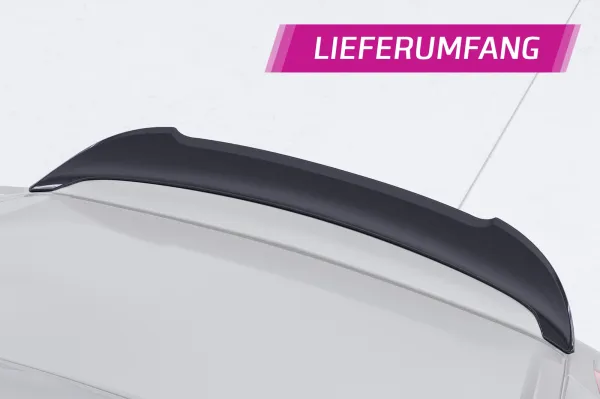 CSR Heckspoiler | Heckflügel mit ABE für Porsche Cayman 987c HF901-S strukturiert schwarz matt (keine Lackierung erforderlich)