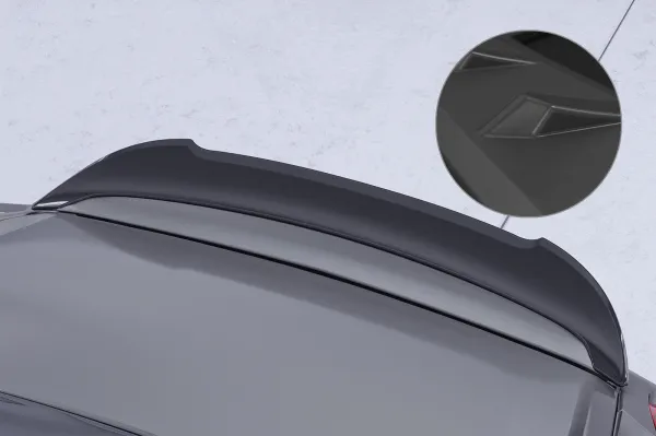 CSR Heckspoiler | Heckflügel mit ABE für Porsche Cayman 987c HF901-L Lackierung erforderlich (unlackiert roh)
