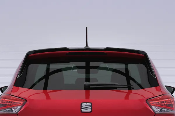 CSR Heckspoiler | Heckflügel mit ABE für Seat Ibiza 5 (6F) HF206-G Glossy schwarz Hochglanz (keine Lackierung erforderlich)