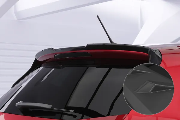 CSR Heckspoiler | Heckflügel mit ABE für Seat Ibiza 5 (6F) HF206-L Lackierung erforderlich (unlackiert roh)