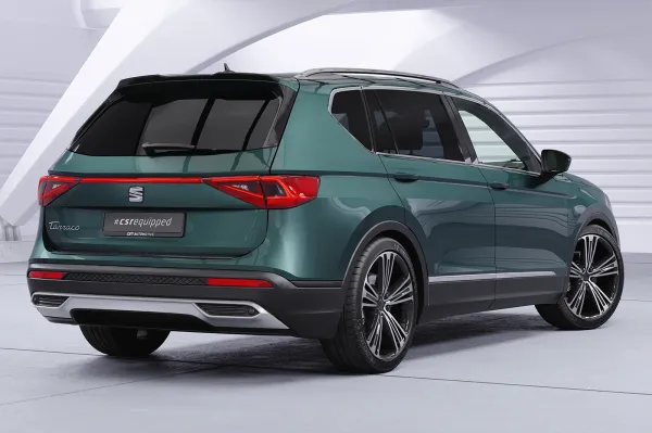 CSR Heckspoiler | Heckflügel mit ABE für Seat Tarraco HF244-L Lackierung erforderlich (unlackiert roh)