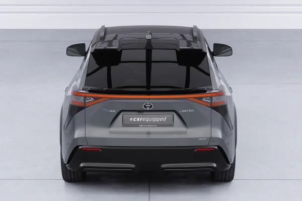 CSR Heckspoiler | Heckflügel mit ABE für Toyota bZ4X / Subaru Solterra HF174-L Lackierung erforderlich (unlackiert roh)