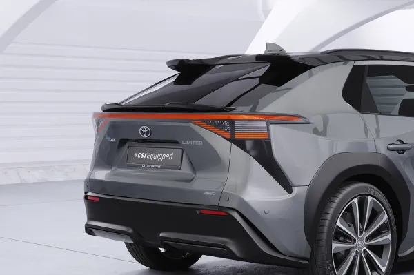 CSR Heckspoiler | Heckflügel mit ABE für Toyota bZ4X / Subaru Solterra HF175-L Lackierung erforderlich (unlackiert roh)