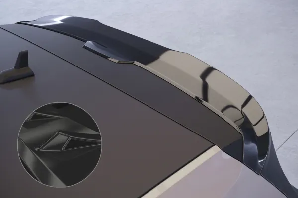 CSR Heckspoiler | Heckflügel mit ABE für VW Golf 7 (Typ AU) HF912-G Glossy schwarz Hochglanz (keine Lackierung erforderlich)