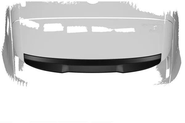 CSR Heckspoiler | Heckflügel mit ABE für VW Tayron HF298-S strukturiert schwarz matt (keine Lackierung erforderlich)