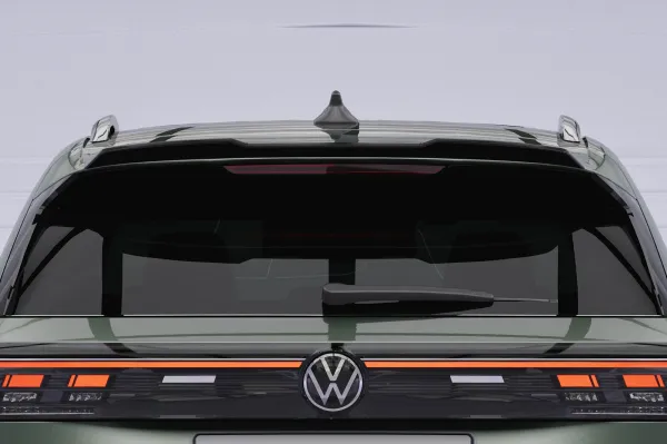 CSR Heckspoiler | Heckflügel mit ABE für VW Tiguan 3 HF268-S strukturiert schwarz matt (keine Lackierung erforderlich)
