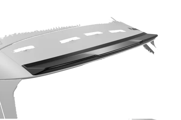 CSR Heckspoiler | Heckflügel mit ABE für VW Tiguan 3 HF268-S strukturiert schwarz matt (keine Lackierung erforderlich)