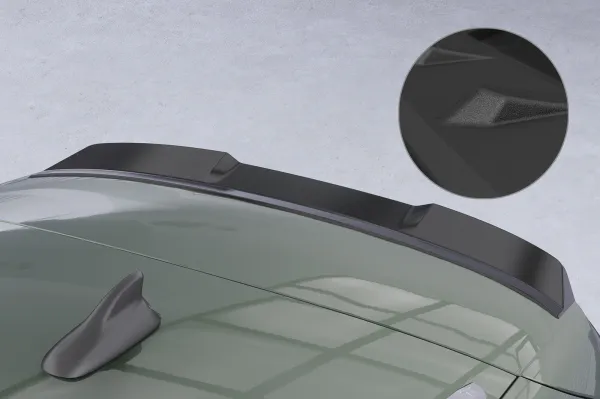 CSR Heckspoiler | Heckflügel mit ABE für VW Tiguan 3 HF268-S strukturiert schwarz matt (keine Lackierung erforderlich)