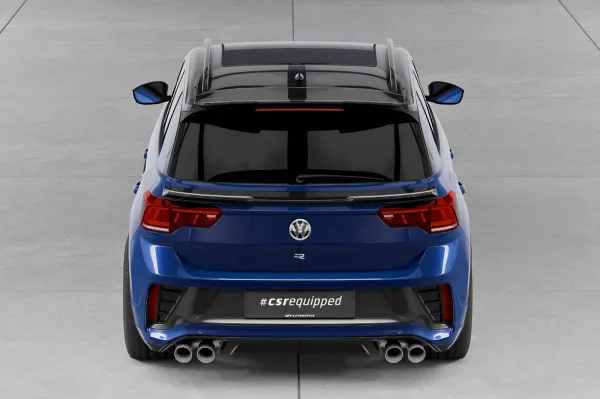 CSR Heckspoiler | Heckflügel mit ABE für VW T-Roc (Typ A1) HF020-L Lackierung erforderlich (unlackiert roh)