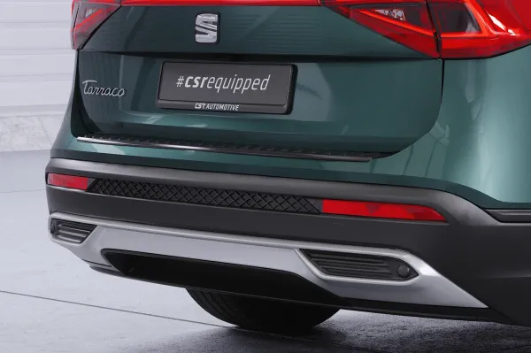 CSR Ladekantenschutz für Seat Tarraco LKS009-G Glossy schwarz Hochglanz (keine Lackierung erforderlich)