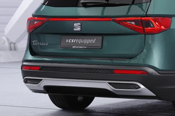 CSR Ladekantenschutz für Seat Tarraco LKS009-G Glossy schwarz Hochglanz (keine Lackierung erforderlich)