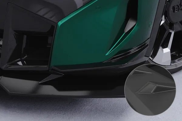 CSR Performance Flaps mit ABE für BMW XM G09 FP037-L Lackierung erforderlich (unlackiert roh)