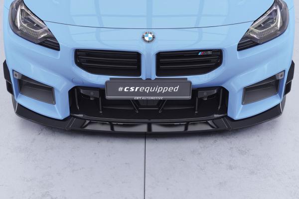 CSR Performance Flaps mit ABE für BMW M2 G87 Coupe FP041-C Carbon Look Hochglanz (keine Lackierung erforderlich)