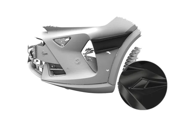CSR Performance Flaps mit ABE für Cupra Formentor FP045-G Glossy schwarz Hochglanz (keine Lackierung erforderlich)