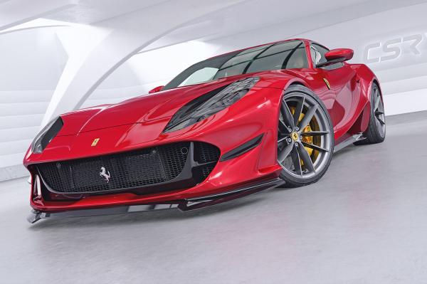 CSR Performance Flaps mit ABE für Ferrari 812 Superfast / GTS FP043-L Lackierung erforderlich (unlackiert roh)