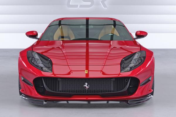CSR Performance Flaps mit ABE für Ferrari 812 Superfast / GTS FP043-S strukturiert schwarz matt (keine Lackierung erforderlich)