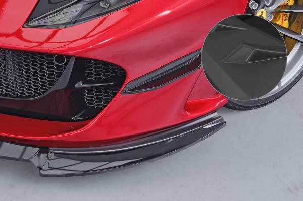 CSR Performance Flaps mit ABE für Ferrari 812 Superfast / GTS FP043-L Lackierung erforderlich (unlackiert roh)