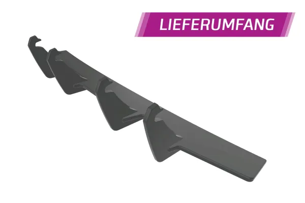 CSR Racing Diffusor | Heckansatz für VW Golf 7 (Typ AU) GTI HA332-L Lackierung erforderlich (unlackiert roh)