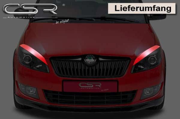 CSR Scheinwerferblenden für Skoda Fabia 2 Roomster SB164