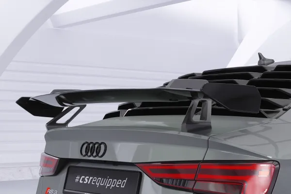 CSR Schwanenhals Heckflügel für Audi A3 / S3  / RS3 (8V) Limousine SHF005-D01-F