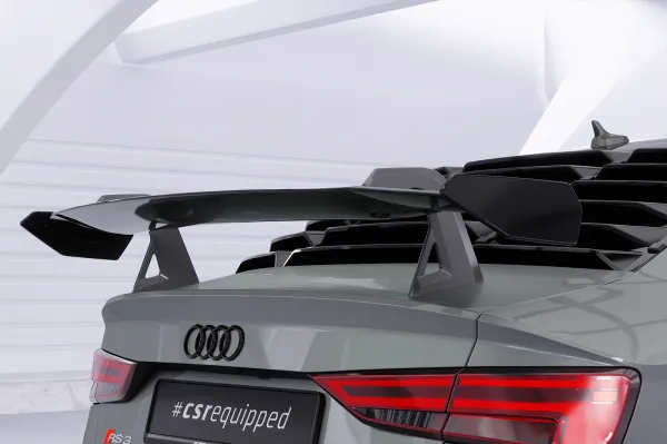 CSR Schwanenhals Heckflügel für Audi A3 / S3  / RS3 (8V) Limousine SHF005-D02-F