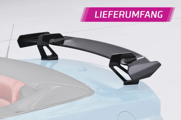 CSR Schwanenhals Heckflügel mit ABE für Ford Mustang MK6 Cabrio SHF047-D01-F