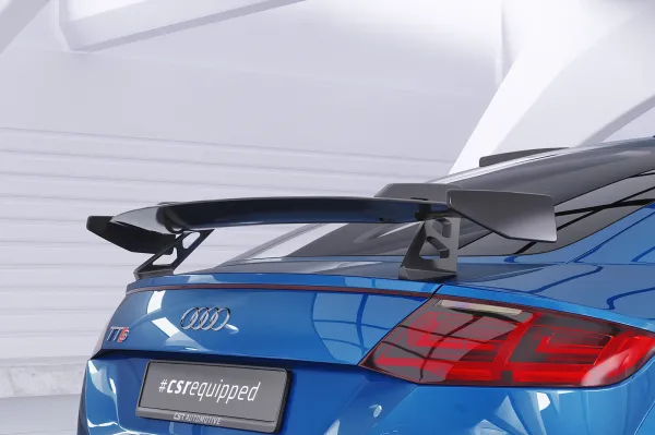 CSR Schwanenhals Heckflügel mit ABE als Ersatzteil für Audi TT (FV/8S) Coupe SHF004-D01-F