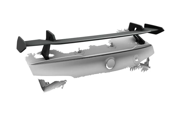 CSR Schwanenhals Heckflügel mit ABE für Alfa Romeo Giulia (Typ 952) Quadrifoglio SHF036-D01-F