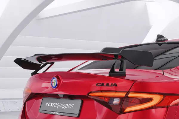 CSR Schwanenhals Heckflügel mit ABE für Alfa Romeo Giulia (Typ 952) SHF035-D01-F