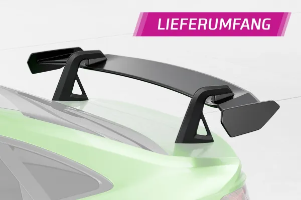 CSR Schwanenhals Heckflügel mit ABE für Audi A3 / S3 / RS3 (8Y) Limousine SHF057-D02-F