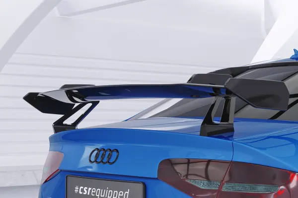 CSR Schwanenhals Heckflügel mit ABE für Audi A4 / S4 B8 (Typ 8K) Limousine SHF041-D01-F