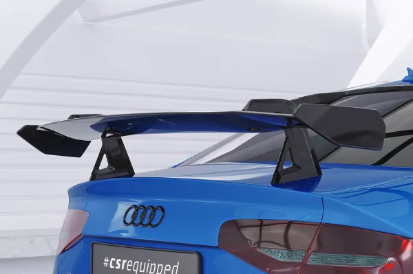 CSR Schwanenhals Heckflügel mit ABE für Audi A4 / S4 B8 (Typ 8K) Limousine SHF041-D02-F