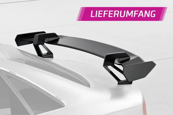 CSR Schwanenhals Heckflügel mit ABE für Audi A4 / S4 / RS4 B7 (Typ 8E) / Seat Exeo Limousine SHF010-D01-F